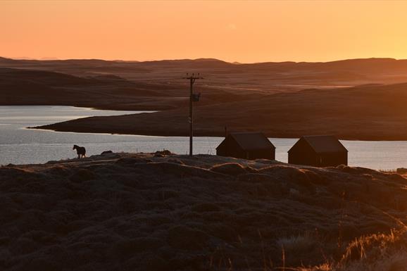 The View Isle of Lewis Lodges Bosta beach