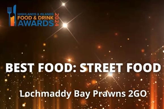 Winner of Highlands and Islands Food and Drink Award 2024 for Best Street Food.