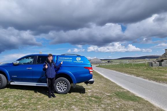 Love Gàidhlig truck