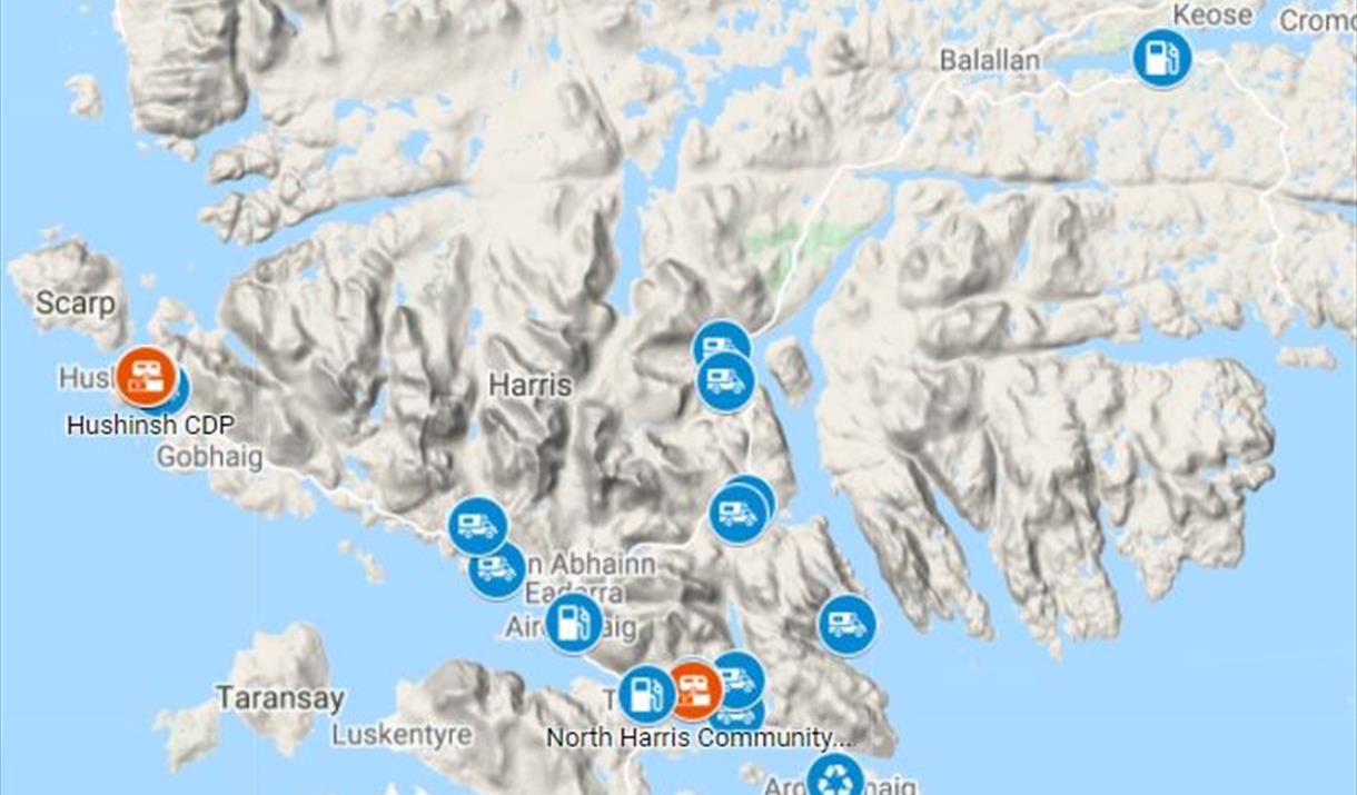 Designated Overnight Parking Spots - North Harris Trust