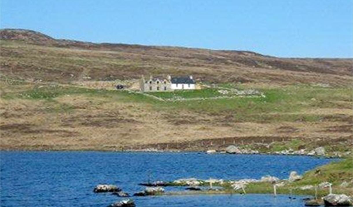 The Doctor's Bothy with views of the sea