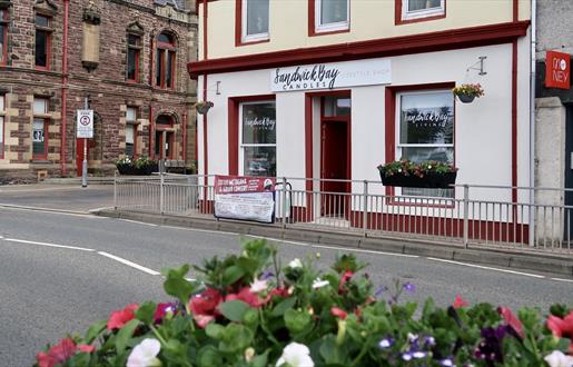 Sandwick Bay Candles shop front