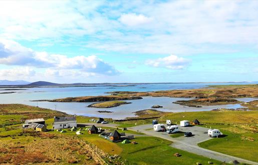 Moorcroft Holidays aerial view