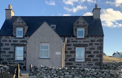 The external view of Sineag's Cottage