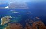 Beachview Cottages (Grandfathers House) aerial view of sea and coast