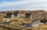 Finsbay Lodges view of 3 lodges