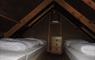 Struan Cottage twin beds in attic