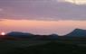 Hebridean-ebikes mountain view at sunset