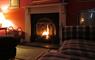 Borve Lodge Estate Self Catering Properties cosy open fire