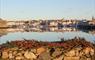 An Airigh Stornoway Harbour on a clam day