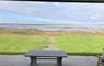 The Tidal Dwelling patio table with sea view