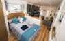 Two Seas Hebrides studio room with kitchen and bedroom