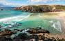 The Croft House beach and cliffs