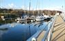 Stornoway Port Authority berthed yachts