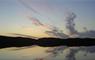 Westside sky reflected in loch